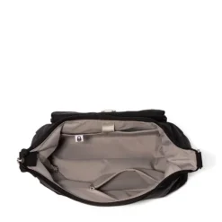 Coastal Flip Lock Half Moon Bag