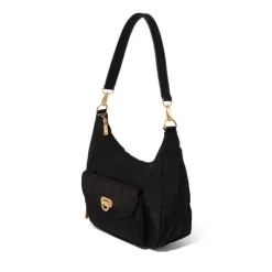 Coastal Flip Lock Half Moon Bag