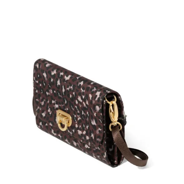 Coastal Flip Lock RFID Phone Wallet Crossbody