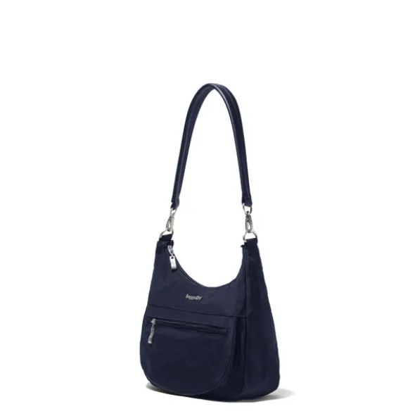 Modern Pocket Half Moon Bag