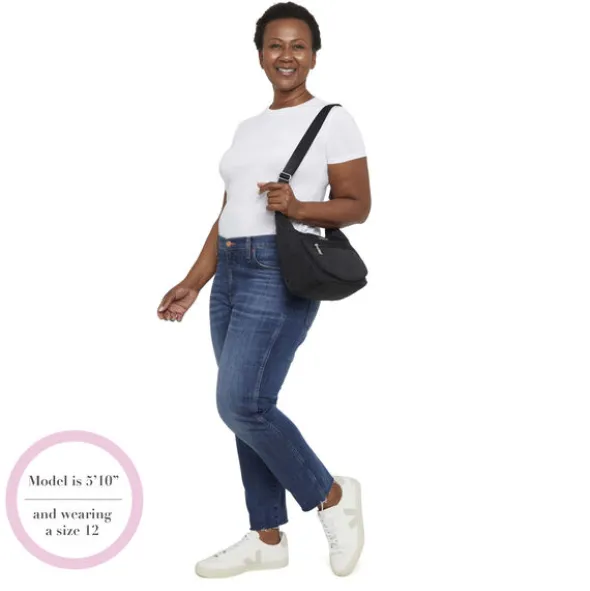 Modern Pocket Half Moon Bag