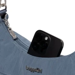 Modern Pocket Half Moon Bag