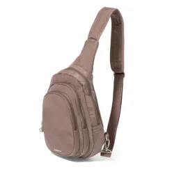 Securtex&reg; Anti-Theft Multi Zip Sling Bag